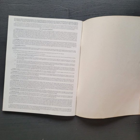 Star Craft Game Manual - 1998 Blizzard Entertainment - Picture 9 of 14